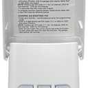 Garage Door Opener Keypad Universal for Liftmaster Chamberlain Craftsman Openers with Learn Button, Replaces 877MAX G940EV-P2 878MAX 377LM 977LM 877LM 66LM CMXZDCG440 Wireless Keypad (White)