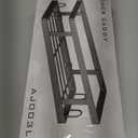 Shower Caddy Adhesive,No Drill Bathroom Organizer,Large Capacity Rustproof Shelves for Inside Shower,Bathroom Organizers and Storage, Bronze, X-Large