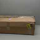 Amazon Basics Sturdy Smart Box Spring Bed Base, 5-Inch Height Mattress Foundation, Strong Support for All Mattress Types, Tool-Free Easy Assembly, Twin, 74" x 38" x 5", White