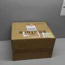 EonTone [2-Pack] 22 lbs Grain Storage Container, 10L Airtight Food Bin with Wheels for Flour,Rice, Pet Food