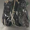 Yarwo 3 Layers Nail Polish Organizer Holds 48 Bottles (15ml/0.5 fl.oz), Detachable Nail Polish Case with Adjustable Dividers, Travel Case for Manicure Set, Black (Bag Only, Patent Pending)