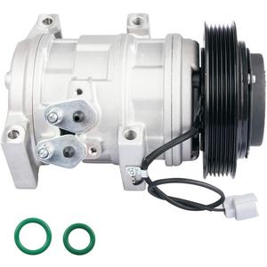 AC Compressor with Clutch Air Conditioning Compressor Compatible with 2005-2007 Honda Odyssey, 2005-2008 Pilot, 2006-2008 Ridgeline, 2003-2006 Acura MDX 3.5L, 2004-2008 Acura TL