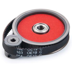 Que-T RC Car Belt Drive Transmission Gears System for 1:10 Axial SCX10 90046 Upgrade Parts (for 3.17mm Motor Gear)