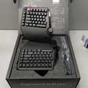 Cloud Nine ErgoTKL Ergonomic Tenkeyless Mechanical Keyboard for PC Kailh Brown TKL RGB Backlit Ergo Split Key Board
