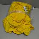 Utopia Kitchen Spandex Tablecloth 2 Pack [6FT, Yellow] Tight, Fitted, Washable and Wrinkle Resistant Stretch Table Cloth Rectangle Cover for Trade Show, Weddings & Parties [72Lx30Wx30H Inch]