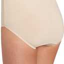 Bali Women's Stretch Brief Panty (Pink, L)