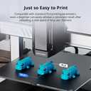 ANYCUBIC PLA Plus (PLA+), 3D Printer Filament 1.75mm Bundle, High Toughness, Dimensional Accuracy +/- 0.02mm, Print with Most FDM 3D Printers, 4 Pack 1KG Reusable Spool(2.2 lbs) Texture Grey