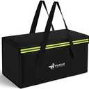 FLASLD Large Fireproof Lipo Bag for 200Ah Lithium Battery Storage and Charging, 22 x 9 x 9.5in E-bike Battery Bag Waterproof Box for Documents and Valuables