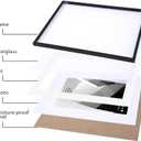 Poster Photo Picture Frame Gold Black Silver Aluminum 40x50cm 30x40cm A4 Painting Interior Wall Decoration Frame For Living Room (Black Frame,A4)