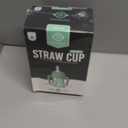 GROSMIMI Spill Proof no Spill Magic Sippy Cup with Straw with Handle for Baby and Toddlers, Customizable, PPSU, BPA Free 6 oz (Aqua Green)