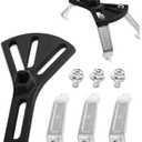 Universal Car Fuel Pump Removal Tool, Fuel Pump Lock Ring Tool with 3PCS Adjustable Arms Range 5.31" to 7.17", Fuel Tank Repair Kit for Quick Disassemble & Install Lock Ring