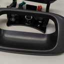 Tailgate Handle Latch & Bezel Trim Fits for Chevy Silverado 1500 1999-06, Silverado 2500 HD 2001 2002 2003 2004 2005 2006, 3500 Classic 2007, for GMC Sierra 1500 2500 3500 for 15997911