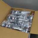 Chrome 33 mm Lug Nut Covers for Semi Trucks - Chrome Spike Type- flanged, Screw on - Height 4-3/4" -semi Lug nut Covers Screw on, Lug Nut Caps