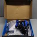 2PM SPORTS Inline Skates for Kids Boys Girls with Light Up Wheels, Adjustable Children's Roller Skates Blades for Toddler Beginner Youth Indoor Outdoor (Blue), Size 11C