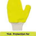 TiCK MiTT Yellow Tick Removal Glove for Humans & Pets - Safely Remove Ticks Effortlessly, Chemical-Free, Durable, Portable Tick Management Tool for Outdoor Adventures & Everyday Use