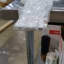 Prime-Line N 6876 By-Pass Mirror Door Bottom Track, 60 In., Roll-Formed Aluminum, Satin Nickel (Single Pack)