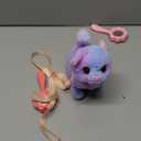 Tagitary Plush Toys Cat for Kids,Interactive Electronic Cat Toys That Can Move,Meow and Wag Tail,Stuffed Toys for Kids with Leash,Easter Christmas Birthday Gift for Toddlers