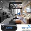 Home Spy Smart 1080P Mini Camera WiFi Hidden Security Video Nanny Baby Monitor Camera Night Vision Motion Detection with App Live Feed