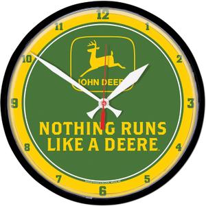 Round Wall Clock 12.75" John Deere