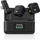 Wireless Lavalier Microphone for iPhone/Android with Type-C Plug, 48KHz, Noise Cancellation, Battery Charging Case Included, 98ft Range, Mini Microphones for Stream,TikTok,YouTube (Type-C)