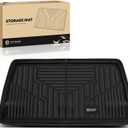 YHTAUTO Trunk Mat Compatible with Honda Odyssey 2018-2026, TPE Floor Liners All-Weather Protection Custom Fit, Cargo Mat Trunk Mat, Black