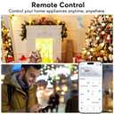 EIGHTREE Smart Plug, WiFi Outlet Works with Alexa & Google Home, Smart Home Socket with Remote Control & Timer Function, 2.4GHz WiFi Only, 4 Packs