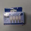 Philips LED 415422 Incandescent 16 Lumen 4 Watt 2700K Soft White C7 Night Light w/Candelabra Base (4 Pack)
