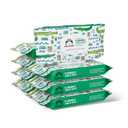 Amazon Brand - Mama Bear Flushable Toddler Toilet Wipes, Unscented, Formulated without Fragrance, Hypoallergenic, Plant-Based, Septic Safe, 336 Count, 8 Packs of 42