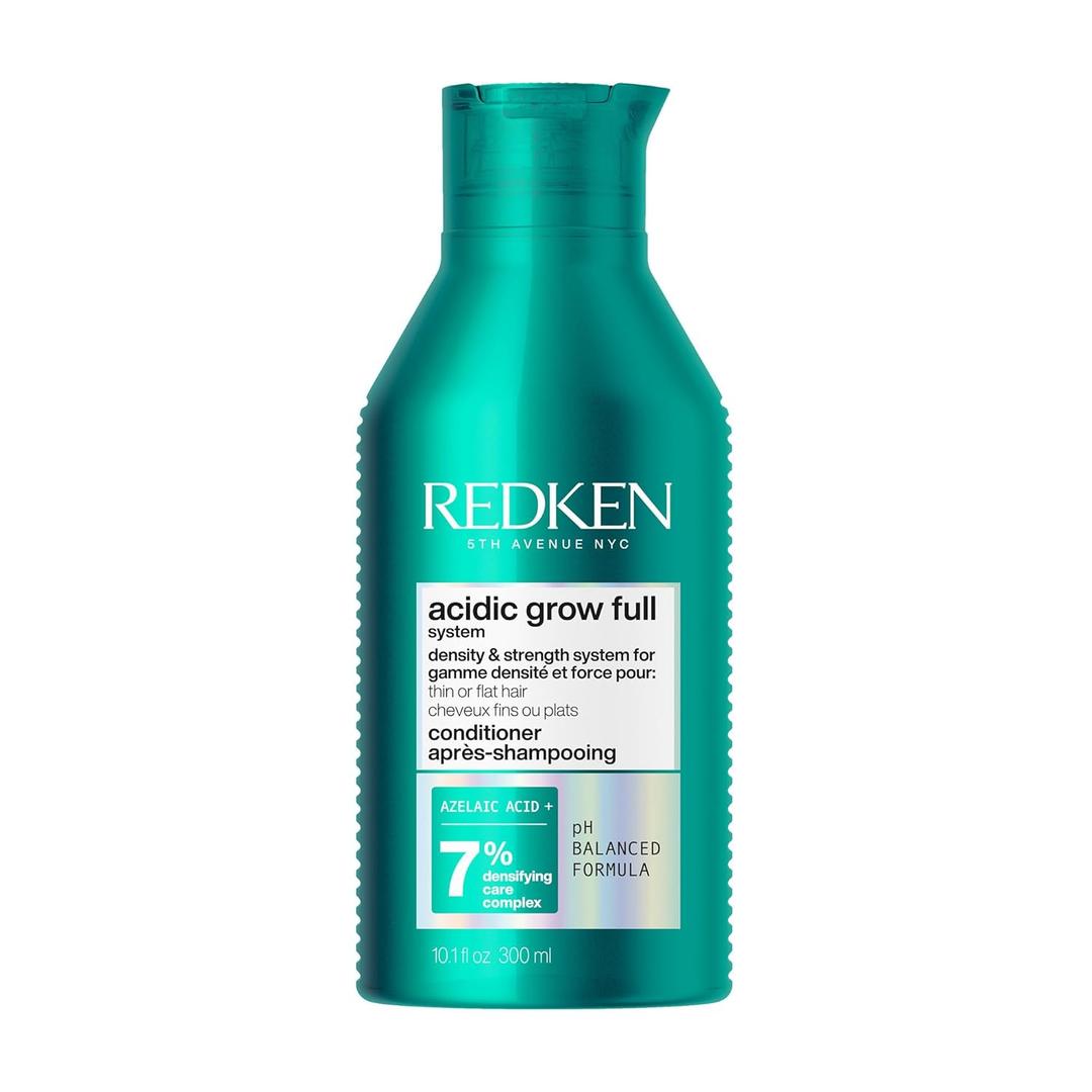 Redken Acidic Grow Full System Scalp and Hair Conditioner - Lightweight Conditioner for Thicker-Looking Hair and Hydrated Scalp, With Azelaic Acid