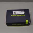 Antique Brass Door Knob Dummy Door Knobs Interior Dummy Door Handle Single Sided Decorative, Zinc Alloy, 2 Pack