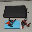 Renogy 10W Solar Trickle Charger Portable Battery Maintainer with Lighter Plug/Alligator Clips/Battery Cables for Car Boat Marine Motorcycles Truck