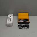 AI Smart Glasses with ChatGPT, 8MP Camera Glasses with Camera and Audio, AI Translation Sunglasses with 164 Languages, Bluetooth Sunglasses with Voice /Calling, 8-Hour Music Playback, Gradient Brown