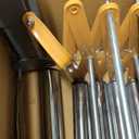 Bora Adjustable Conveyor Rollers Stand Expandable 14 to 50 Inch Table Saw Outfeed Roller for Woodworking 300 lbs Capacity Locking Casters PM-2700