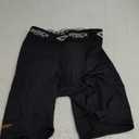 Shock Doctor Compression Shorts with Protective Bio-Flex Cup, Moisture Wicking Vented Protection, Youth Size (Black), XL