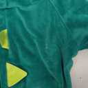 Four-Legged Pet Costume Dinosaur Dog Clothing for Cold Weather Velour Material Green Size s Pet Clothes Dog Winter Wear