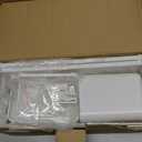 Nieifi Adhesive Wall Shelf, Shower Shelves 5 Pack with Soap Holder, Shower Organizer for Bathroom Organization, White