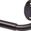 Amazon Basics Room Darkening Blackout Curtain Rod - 28" to 48", Dark Bronze (Espresso)