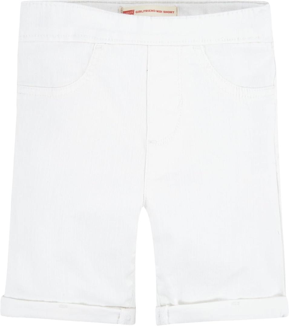 Levi's Girls Pull on Midi Shorts (White)