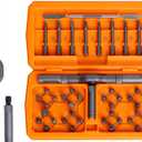 ANVANNA 42 in 1 Magnetic Screwdriver, Screwdriver Set, Multi Bit Ratcheting Screwdriver Set with Storage Case Repair Tool Kit for Computer, Eyeglass, Bicycles, Watch, Ring Doorbell, Furniture and DIY