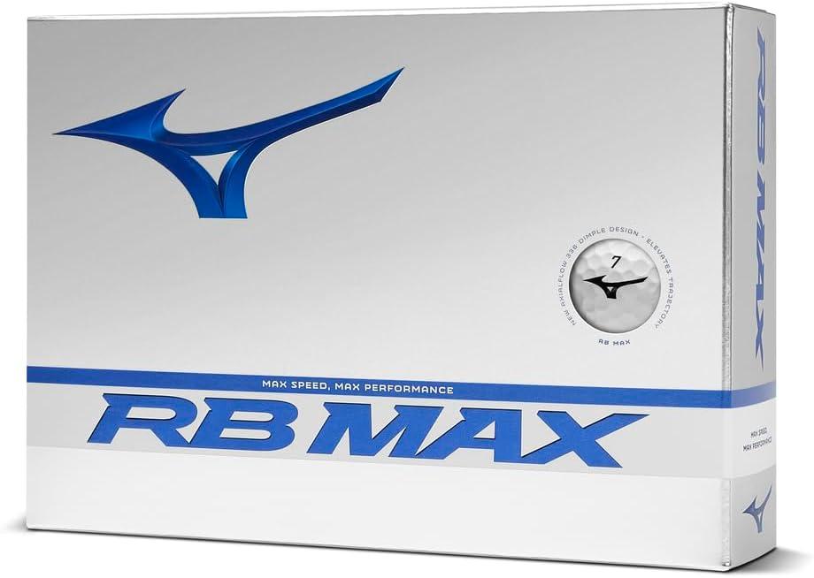 Mizuno RB MAX Golf Balls (1 Dozen, White)