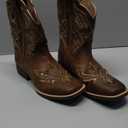 Ariat Unisex-Kids Round Up Bliss Western Boot - Sassy Brown, 5 Medium