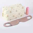 Pencil Case Floral Cute Pencil Case Student Pen Pouch Makeup Pouch Cute Flower Office College Cosmetic Makeup Bag Organizer Large (floret)