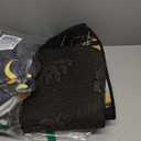 10 Pcs Marble Farmhouse Kitchen Decor Accessories Set Marble Kitchen Dish Towels Rugs Oven Mitts and Pot Holders Sets for Cooking Baking(Black Gold, Modern)