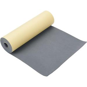 BENECREAT 3mm Thick 78.7x11.8 Inch Self-Adhesive EVA Foam Roll for Furniture Protecting, Gap Filling, Costumes and Other Craft Project (3mm Thick, Dark Gray - 3mm Thick)