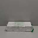 Square Glass Storage Jars, 4 Pack Glass Jars with Bamboo Lids, Clear Spice Canister