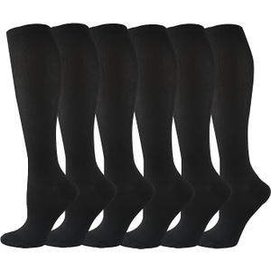 Compression Socks, Size L/XL, 6 PCS