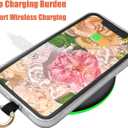 Stylish Phone Lanyard Wrist Strap, 4 Phone Patches, 2 Adjustable Neck Strap, 2 Wrist Strap,2X Spring O Rings