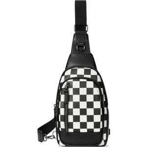 CLUCI Crossbody Bags for Women - Sling Backpack Travel Bag in Leather