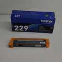 Brother Genuine TN229BK Black Standard Yield Printer Toner Cartridge - Print up to 1,500 Pages(1)