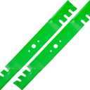 Youxmoto 742-04101 42" Toothed Mulching Mower Blade for Cub Cadet LT1042 LT2042 Z42 LT2180 LT1018, Replaces for 742-04101 742-3033 759-3830 759-04081 490-110-C129 OCC-742-04101 with 42 inch Deck